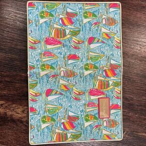 Lilly Pulitzer Black Gold Floral Padded Tablet Case Tech Sleeve Pouch [COPY]